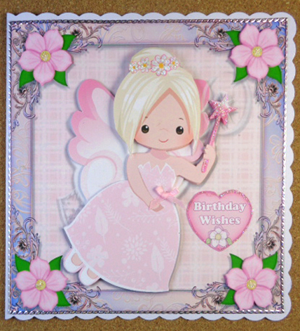 Beautiful Blonde Fairy 8x8 Mini Kit by Linda Short