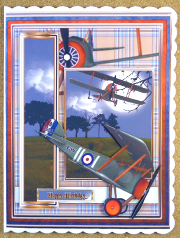 Planes Male Card by Linda Short