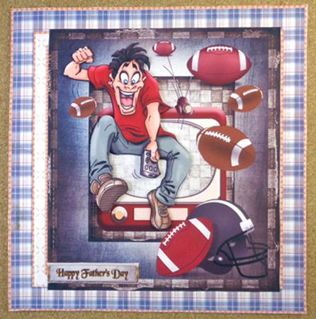 Exciting Football Game by Linda Short