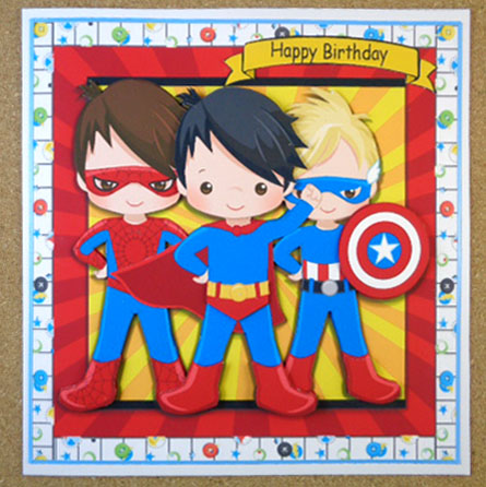 13 Pack Super Hero Bumper Kit by Linda Short