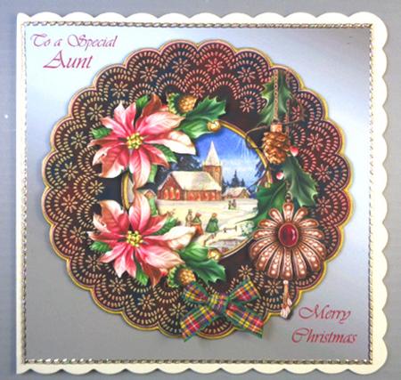 Going to Church & Pink Poinsettias by Linda Short