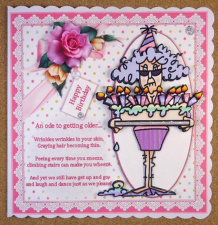 8x8 Stella Has an Ode to Getting Older Mini Kit by Linda Short