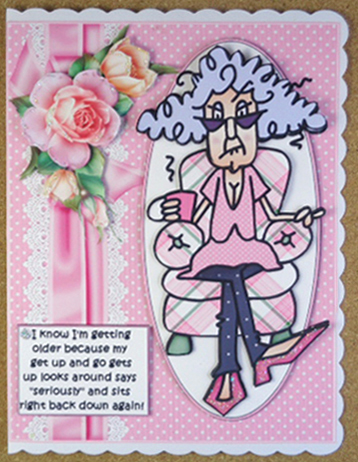 Stella Knows She's Getting Older Quick Card by Linda Short
