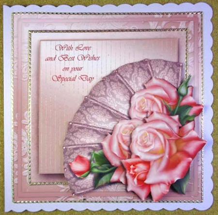 Fan & Roses Mini Kit by Linda Short