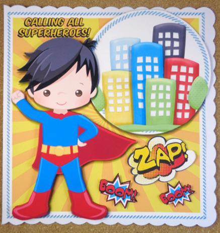 Flying Super Hero 8x8 Mini Kit by Linda Short