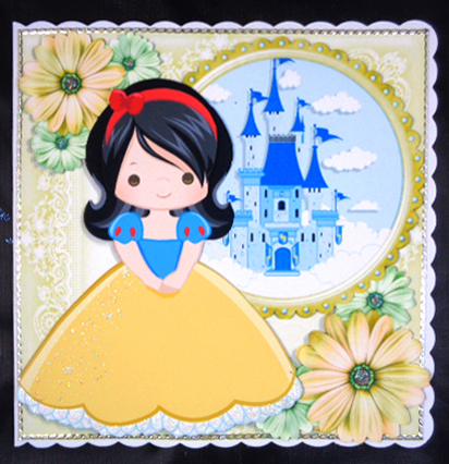 Colourful Princess 8x8 Mini Kit by Linda Short