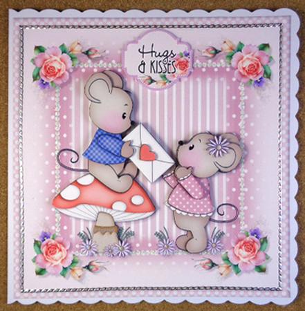 Valentine Mice Mini Kit by Linda Short