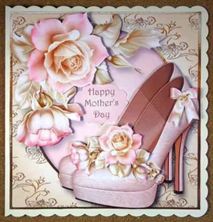 Gorgeous Pale Pink Shoes & Roses by Linda Short