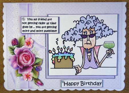 Stella Has an Awesome Friend Quick Card by Linda Short