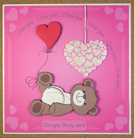 I Love You Beary Much, Valentine's Mini Kit by Linda Short