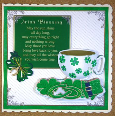 8x8 Irish Blessing 1 Mini Kit by Linda Short