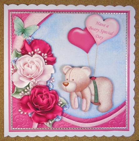 Just Dropping by 7.5 Decoupage Mini Kit All Occasions by Linda Short