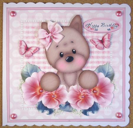 Millie with Flowers Mini Kit by Linda Short