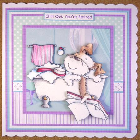 Soaking Causes Wrinkles Birthday Retirement Mini Kit by Linda Short