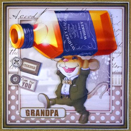 Whiskey Mouse 4 Sheet Mini Kit by Linda Short