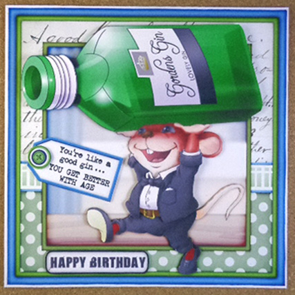 Gin Mouse 4 Sheet Mini Kit by Linda Short