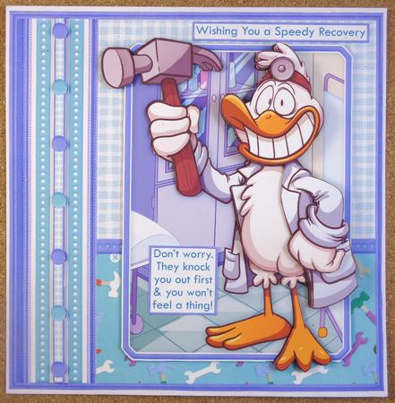 The Quack Will Soon Knock You Into Shape Get Well Mini Kit by Linda Short