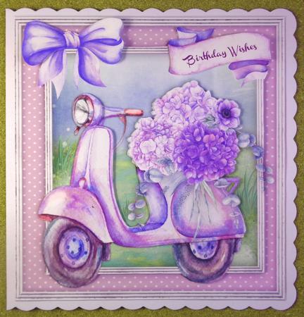 Flower Power Scooter  by Linda Short