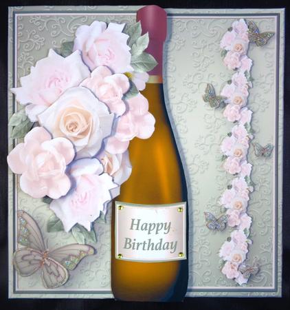 Summer Wine Offset Card Mini Kit by Linda Short