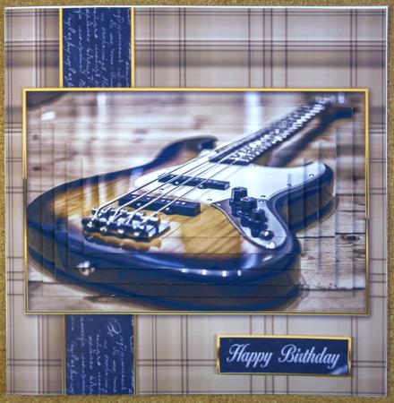Bass Guitar by Linda Short
