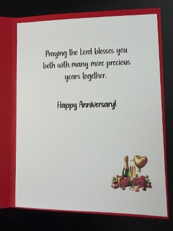 7x7 Whimsical anniversary wishes choice of four mini kit by Linda Walker