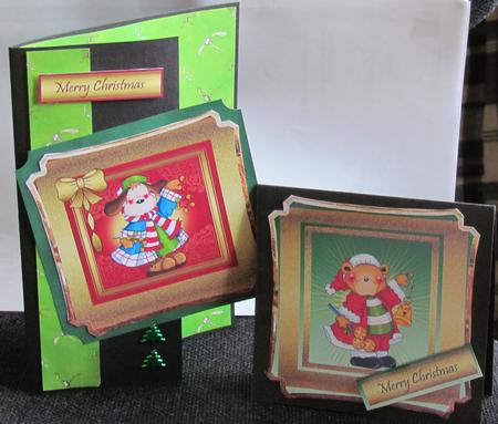 Jingle Bear and Jingle Pup by Linda Walker