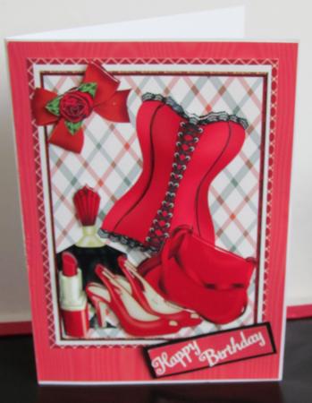 Beautiful A4 Red Bask by Linda Walker