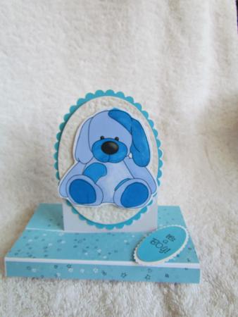 Spotty Pup Stamp by Linda Walker
