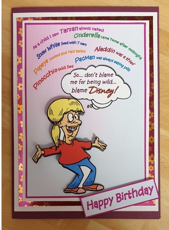 Blame Disney by Linda Willcocks