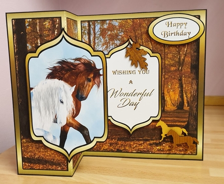 FB Autumn horses by Linda Willcocks