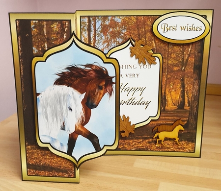 FB Autumn horses by Linda Willcocks