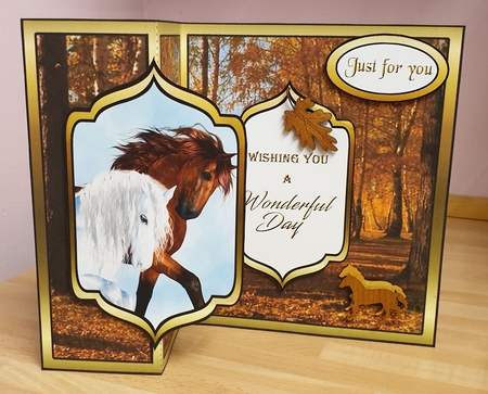 FB Autumn horses by Linda Willcocks