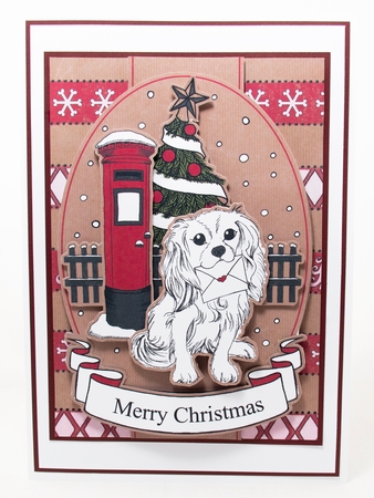 Christmas Canines: Puppy Post by Lisa Bird