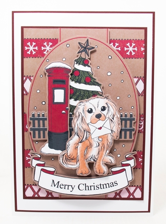 Christmas Canines: Puppy Post by Lisa Bird