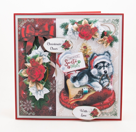 I Believe in Santa Paws Mini Page Kit by Lisa Bird