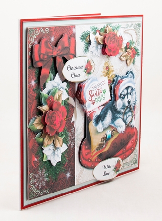 I Believe in Santa Paws Mini Page Kit by Lisa Bird