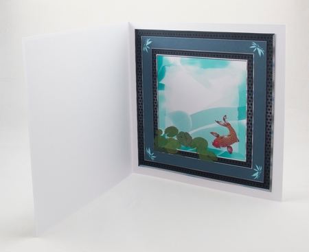 Birthday-Koi by Lisa Bird