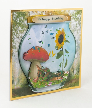 fairy in a jar  by Lisa Bird
