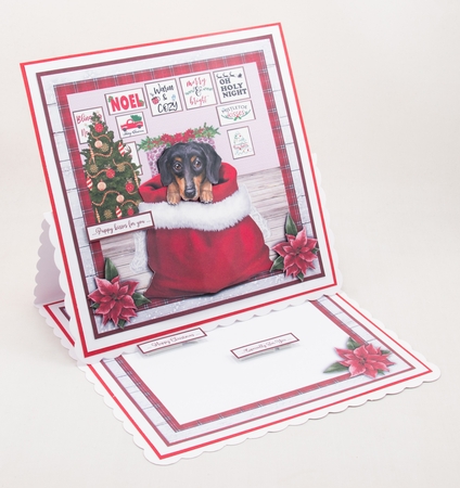 CHRISTMAS DACHSHUND mini kit by Lisa Bird