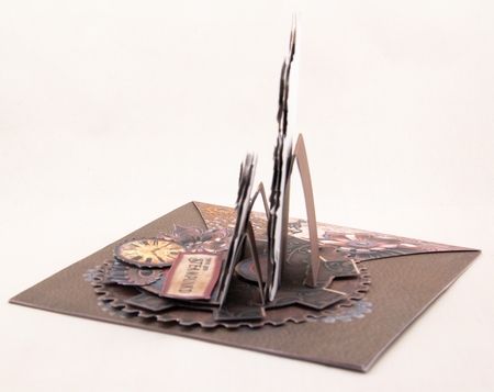 Steam Tinker 3 Triple Easel by Lisa Bird