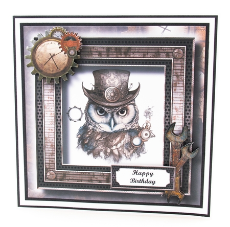 Steampunk Animals - Owl by Lisa Bird