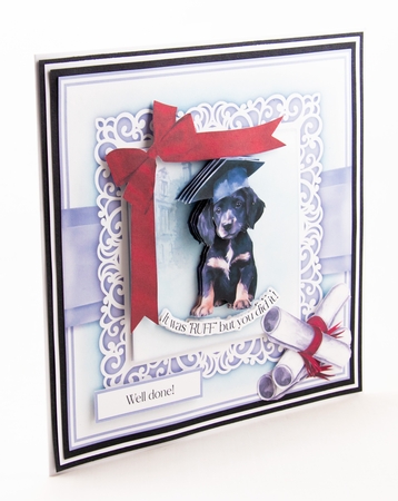 It was RUFF but you did it! Graduation by Lisa Bird