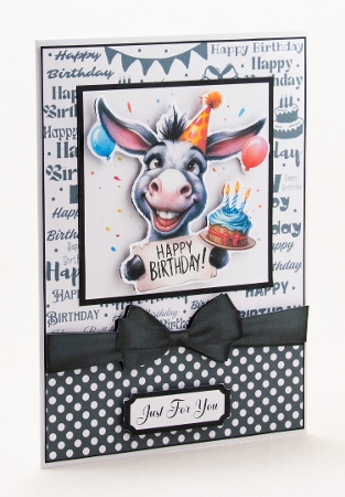Happy Birthday 1 Card Front 7x5 by Lisa Bird