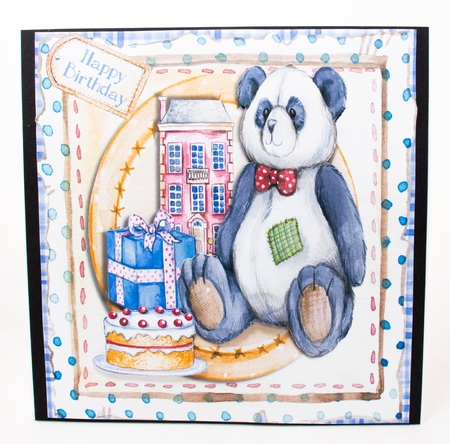 Teddys Birthday 2 by Lisa Bird