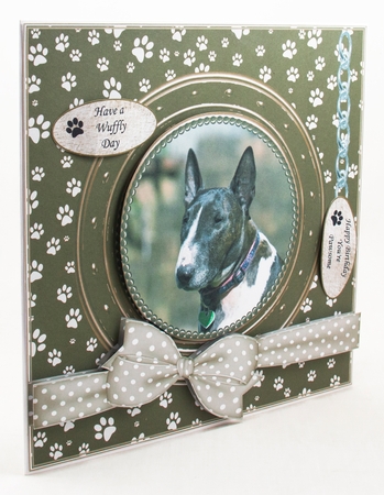 BULL TERRIER THANK YOU AND VARIOUS OTHER SENTIMENTS by Lisa Bird