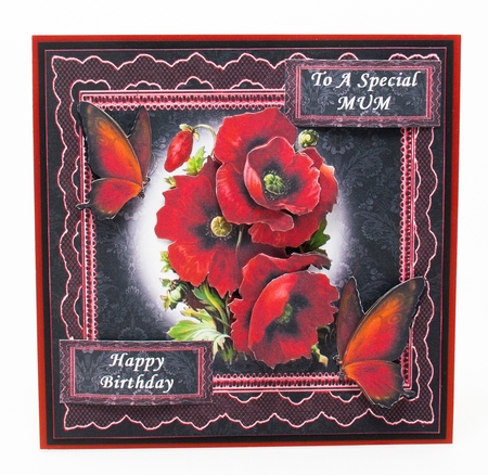Poppys For Claire mini kit by Lisa Bird