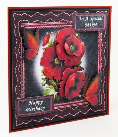 Poppys For Claire mini kit by Lisa Bird