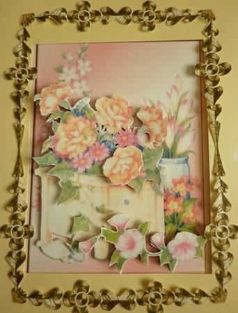 Fancy Gold Frames 7x5 by Lisa Griffiths