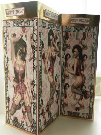 Oo La La La Sexy Lady Toppers by Lisa Griffiths