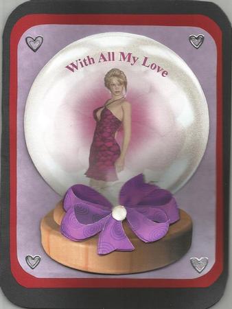 Love Snowglobe by Lisa Griffiths